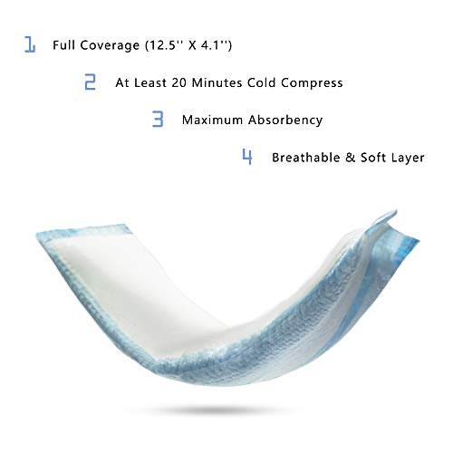 Perineal Ice Packs for Postpartum & Hemorrhoid, Vaginal Pain