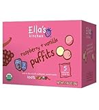 Ella's Kitchen Puffits, Raspberry & Vanilla (4x1.06)
