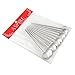 Aspire 48 PCS Stainless Steel Spoon Straws, 7.5