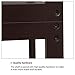 SONGMICS Over The Toilet Storage, 3-Tier Over Toilet Bathroom Organizer with Adjustable Shelf, 10.2 x 24.8 x 66.9 Inches, Space-Saving, Brown UBTS01BR
