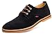 4HOW Mens Oxford Casual Shoes Black US 10