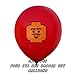 Giant Set of Brick-Theme Birthday 12-Inch Balloons (24-Pack) - 2020 Edition - 12-Inch Party Balloons - Birthday Party Supplies Great for Themed Kids Birthday Party Decorations and Party Favors!