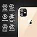 FilmHoo[2 Pack] iPhone 11 Screen Protector (6.1 Inch) Camera Lens(2019),Metal Frame Ultra-Thin High Definition 9H Hardness 2.5D Bubble-Free Anti-Scratch Clear,Lifetime Replacement Warrant(Black)