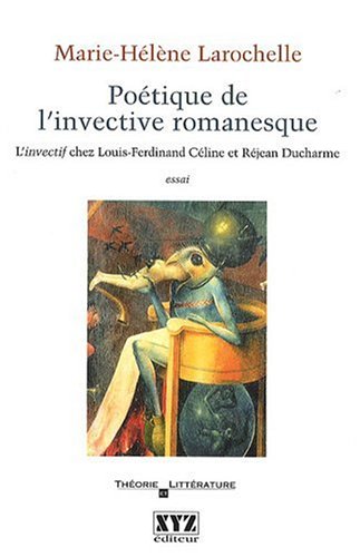 Poétique de l'invective romanesque