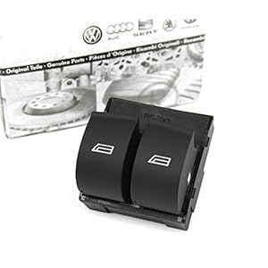 Originele Audi A2 A3 A4 schakelaar 2-voudige raamlifter elektrische bestuurderszijde links raamheffer schakelaar zwart