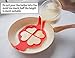 Murong silicone pancake mold pancake maker pancake flipping fantastic pancake (4 Qty.)