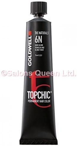 GOLDWELL TOPCHIC PERMANENT HAIR COLOUR - 6N 60ml TUBE by Goldwell