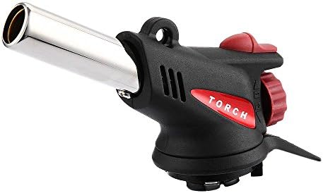 COPARK Culinary Torch - Auto Ignition Flamethrower Butane Burner Gas Torch for Camping Welding BBQ
