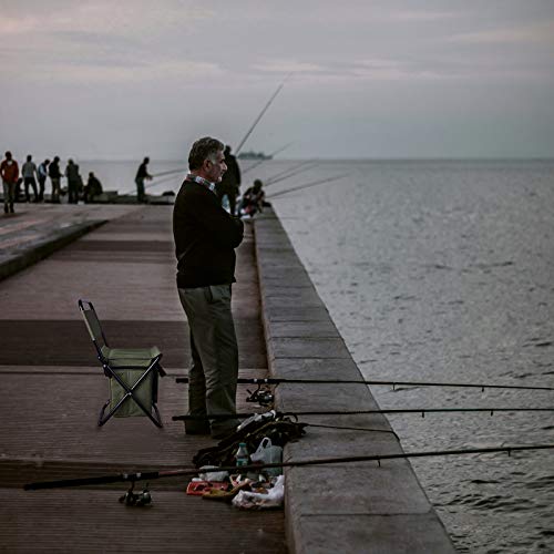 Topchances Camping Faltstuhl Tragbarer Stuhl Gepolsterter Klappstuhl mit Aufbewahrungstasche Tragetasche Tragbarer Stuhl… – Bild 8