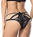 Sofishie Sexy Cage Back Panties - Black - XL