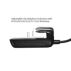 LOAMO Book Light Clip-On LED Reading Light Flexible