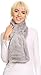 Sakkas Malen Long Rectangle Faux Fur Warm Soft Furry Wrap Around Loophole Scarf