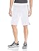 adidas Men's Designed-2-Move 3-Stripe Shorts, White/Black, Small