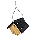 WildBird Care Wren House - Cedar Bird House Natural Wood BCH1A
