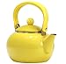 Calypso Basics by Reston Lloyd 2-Quart Enamel-on-Steel Tea Kettle, Lemon Yellow