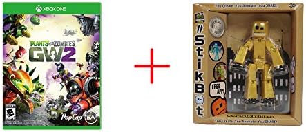 StikBot Metalbot Series Single Pack Action Figure AND Plants vs. Zombies: Garden Warfare 2 for Xbox One - Bundle