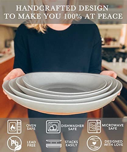 Ceramic Dough Bowl Mora Ceramic Mixing Bowls Set Of Nesting