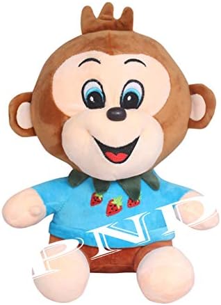 PND Super Soft Stuffed Monkey Plush Toy Adorable Stuffed Monkey Toy for Kids-25 cm