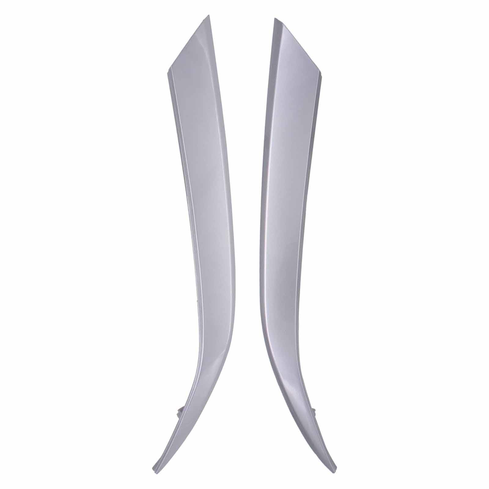 Photo 1 of ApplianPar 2Pcs Front Driver and Passenger Side Bumper Molding Trim for Hyundai Santa Fe 2019-2020 Replace 86375-S2010