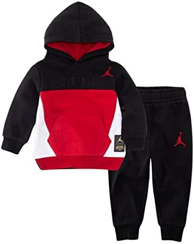 Amazon Co Jp Nike ナイキ ジョーダン 限定コラボアイテム 男の子用jordan X Asahd Jumpman刺繍入りフリースパーカー上下2点セット Black Gym Red 子供用スウェットパンツ ジャージ セットアップ 出産祝い 誕生日プレゼント 並行輸入品 服 ファッション小物