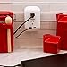 Philips 2-Outlet Extender with 2-USB Ports, Compact Adapter, Charging Station, 125V AC/15A/1875W, ETL Certified, 3 Prong, White, SPS6220WB/37