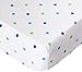 Francois et Mimi 100% Cotton Standard 2 Piece Crib Sheet Set for Boys, Fitted Sheets