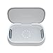 Easycare Portable UV Light Cell Phone Sterilizer Smartphone Sanitizer Cell Phone Cleaner, SPA House for Phone, Watch and Jewelry (White)