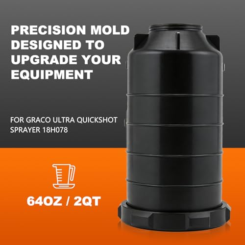 64OZ Paint Container Cup for Graco Ultra Quickshot Airless Sprayer photo 7