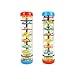 Here Fashion 8'' Mini Rainmaker Toy for Babies Rainfall Rattle Tube Rain Stick Shaker Music Sensory Auditory Instrument Toy