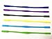 Douper Anti-Slip Elastic Silicone Eyeglasses Strap Belt for Children Random Color Pack of 6