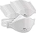 3M Aura Particulate Respirator 9210+, N95, Disposable, Smoke, Grinding, Sanding, Sawing, Sweeping, Dust, Stapled Flat Fold, 20/Pack primary