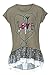 Big Girls Love Print Ruffle Trim Tee