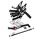 2006-2016 R6 Rearsets Rear Sets Footpegs Adjustable for Yamaha YZF-R6 2006 2007 2008 2009 2010 2011 2012 2013 2014 2015 2016