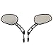 XMT-MOTO Black Rear View Mirrors Mirror fits for Harley Davidson FLSTC FXDB Dyna FXDF FLSTF