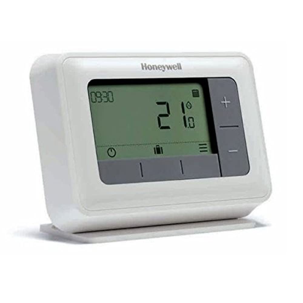 HONEYWELL T4R Wireless Chronothermostat with Relay Module and Support, White