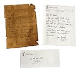 Back To The Future Marty's Letter To Doc Replica Prop
