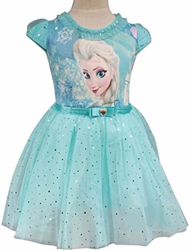 Janeyer Little Girls' Snowflakes Dress Princess Christmas Costume