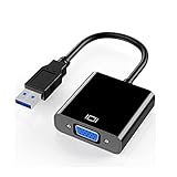 Warmstor USB to VGA Adapter, USB 3.0/2.0 to VGA