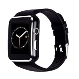 ASOON Bluetooth Smart Watch, Touch Screen Sports Smart Wrist Watch with SIM Card Slot Camera Pedometer for Android Phones Samsung LG Galaxy Note Sony Nexus