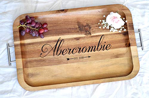 Best Wood Tray Rustic Custom Ottoman