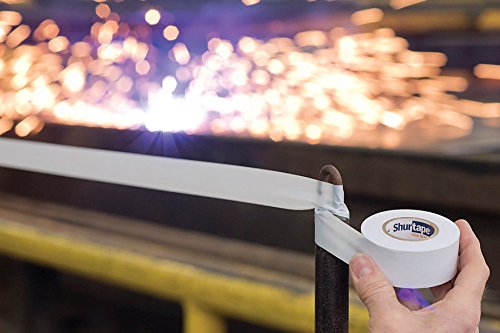 Shurtape FM 200 Non-Adhesive Flagging Tape- WHITE - 1.1875" x 300' (232568)
