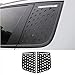Nicebee 2PCS/Set Aluminum Alloy C Pillar Window Glass Sports Plate Molding Trim Decoration Sun Shield for Jeep Renegade 2015-2018