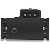 Middrivr MAP Sensor, OE 12569240 16137039 16017460 SU105 | Plastic and Metal, Map Manifold Absolute Pressure Sensor, Automotive Replacement Map Sensors for Most Vehicles