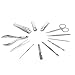 Manicure Pedicure Set Nail Clippers Kit - French Mens Women Salon Stainless Steel Nail Clipper Tools Set Include Cuticle Trimmer, Ear Pick, Eyebrow Tweezers, Peeling Knife, Blackhead Needle, Scissors