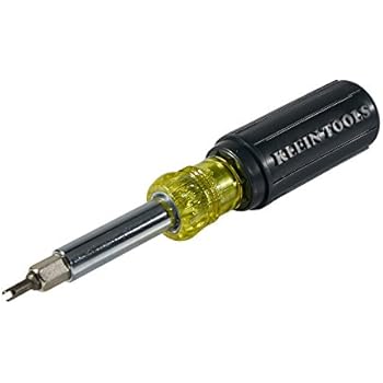 Screwdriver Nut Driver 11 in 1 has Phillips and Square Bits, Nut Drivers, Core Remover, More Klein Tools 32527