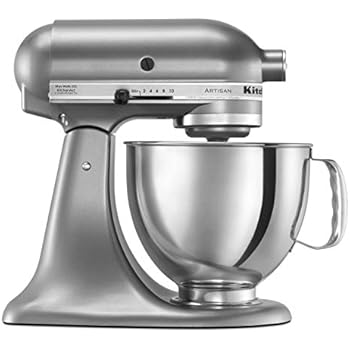 KitchenAid KSM150PSCU Artisan Series 5-Qt. Stand Mixer with Pouring Shield - Contour Silver