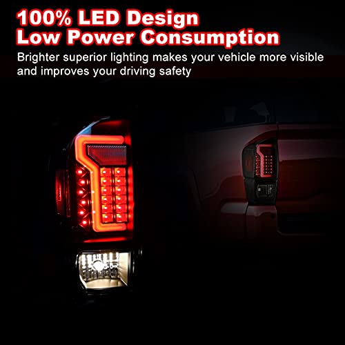 Nixon Offroad LED Tail Lights Assembly for 20162022 Toyota