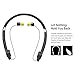 Foldable Bluetooth Headset, NEXGADGET Wireless Neckband Bluetooth Headphones (12 Hours Playtime,Bluetooth 4.1,Sweatproof) Stereo Noise Reduction Retractable Earbuds for iPhone and Android Cell Phones
