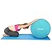 Trideer Exercise Ball (45-85cm) Extra Thick Yoga Ball Chair, Anti-Burst Heavy Duty Stability Ball Supports 2200lbs, Birthing Ball with Quick Pump (Office & Home & Gym)