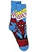 Marvel Avengers Spider-Man Iron Man Captain America Boy's 3 pack Crew Socks Set (Shoe: 10-4 (Sock: 6-8), Blue/Red)